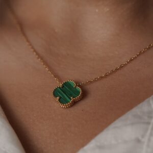 گردنبند ونکلیف تک گل