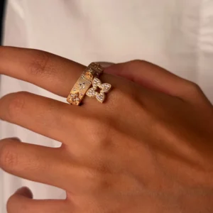 انگشتر ونکلیف طلا