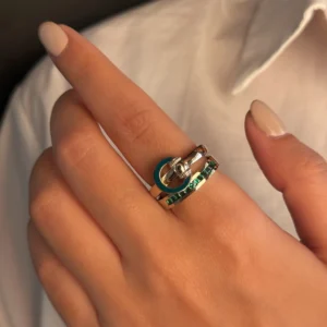 انگشتر مولتی کالر طلا