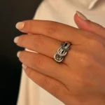 انگشتر طلا پائون