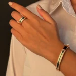 ست دستبند انگشتر پائون