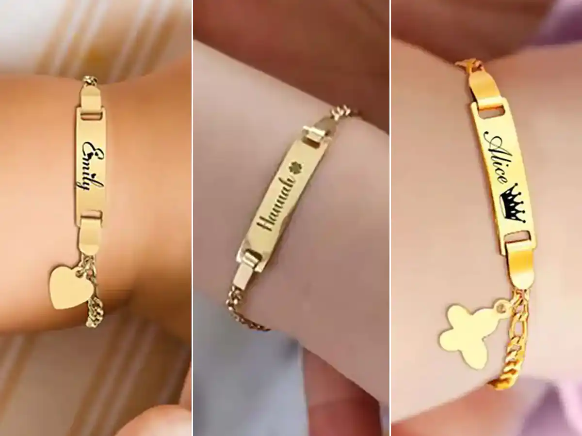 پلاک طلا نوزاد